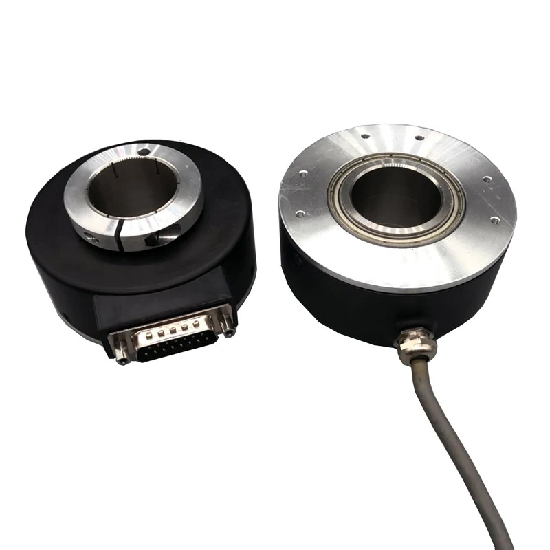 IHA8030 25mm 30mm 스루 샤프트 1024 2048 2500 PPR DC 5V 12V 24V 증분형 엘리베이터 모터