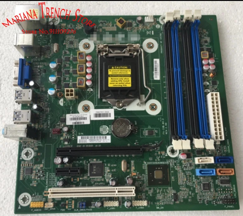 hp호환 406 G1 데스크탑 PC 마더보드 FX-ISB-8X-2 766791-002 813538-001