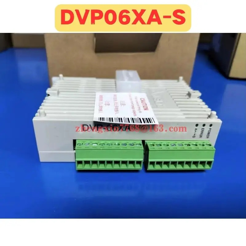 오리지널 DVP06XA-S DVP06XA S PLC 확장 모듈 신