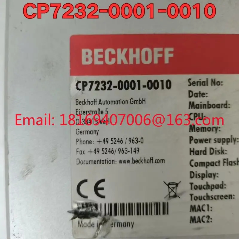 리퍼 CP7232-0001-0010 지능형 컨트롤러 기능 리퍼는 정상