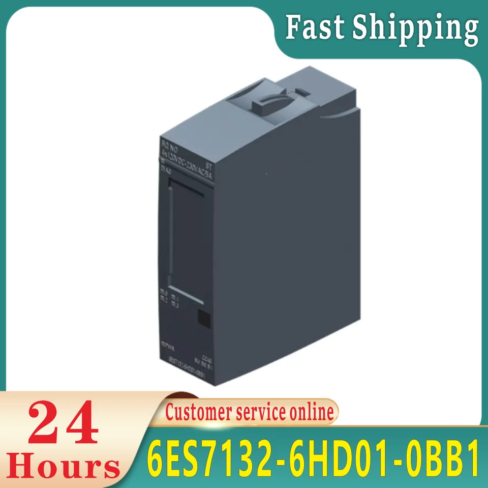 오리지널 6ES7132-6HD01-0BB1 6ES71326HD010BB1 신