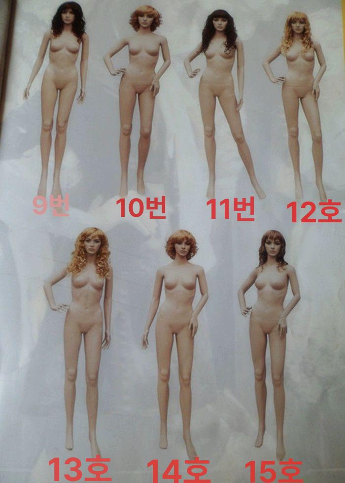 여성 스탠드 전신마네킹 드레스 촬영 바디 전시 진열 쇼윈도 업소용 매장용 토르소 - 상세 이미지 4