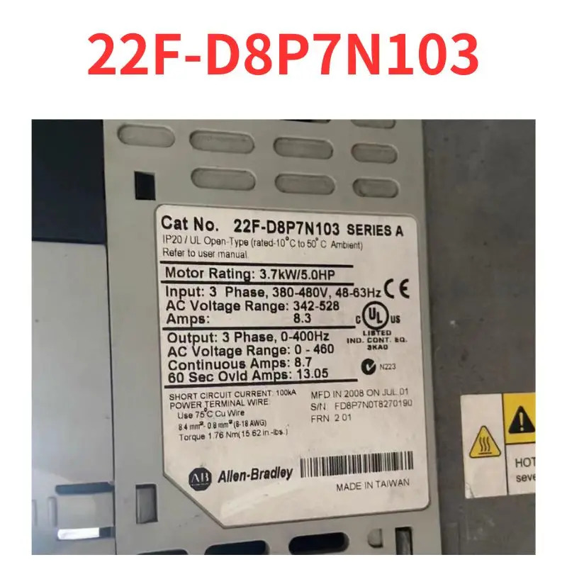 리퍼 22F-D8P7N103 인버터 OK