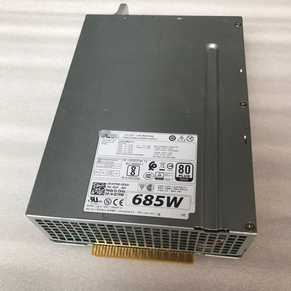 D685EF-01 워크스테이션 전원공급장치 DELL T5810 T7810 685W