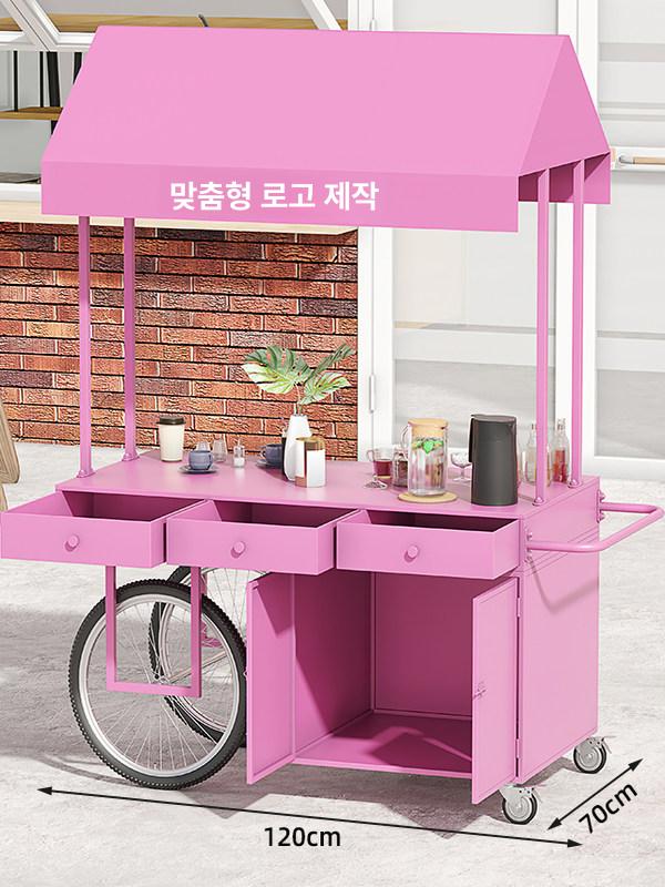 접이식 가판대 선반 축제 간이 판매대 바구니 행사장 야시장 진열 부스 마켓 - 상세 이미지 4