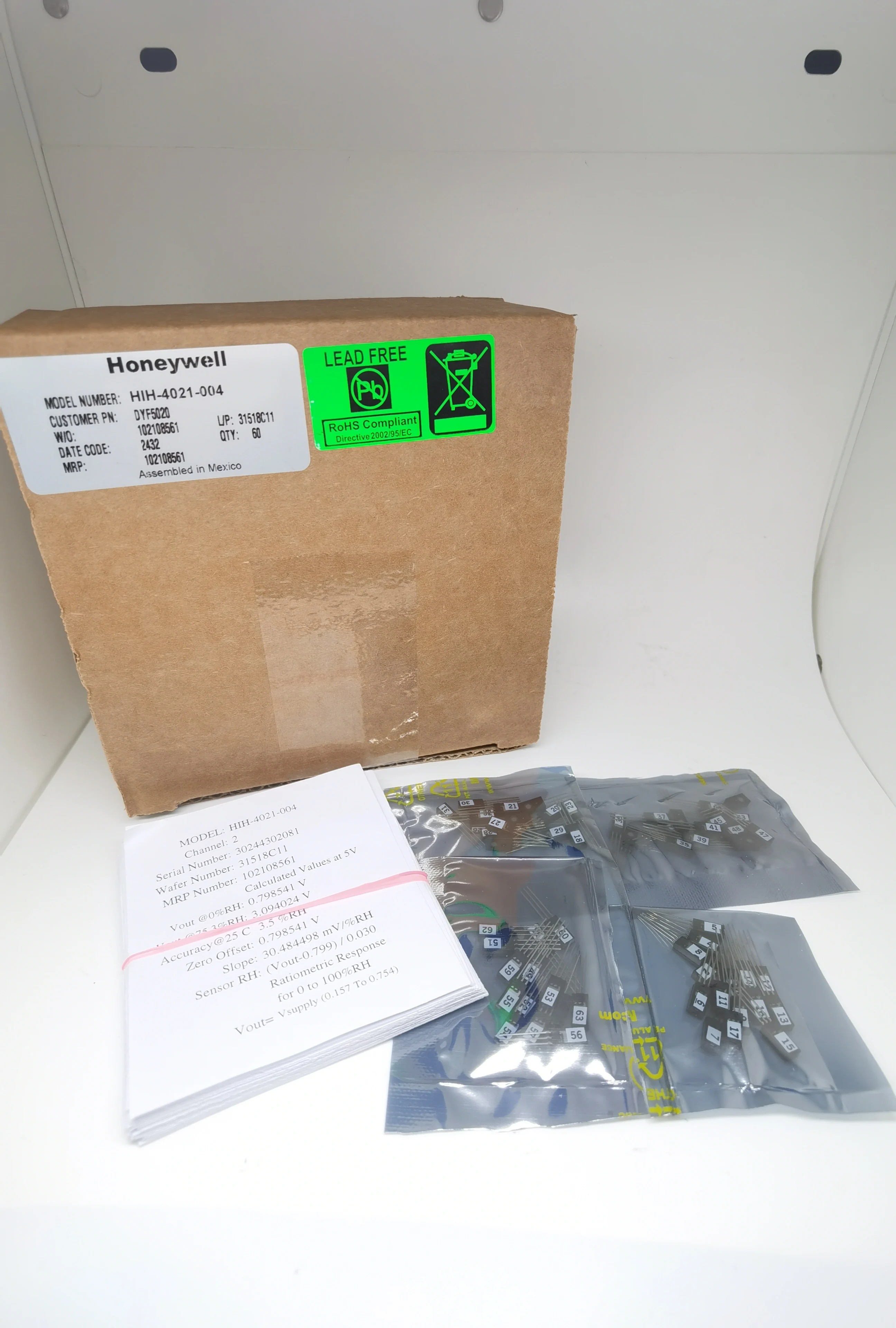HIH-4021-004 하니웰 오리지널