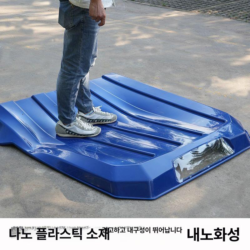 지게차 덮개 캐노피 타포린 햇빛가림 차양막 가림막 햇빛가리개 천장 비가림 비닐 - 상세 이미지 3
