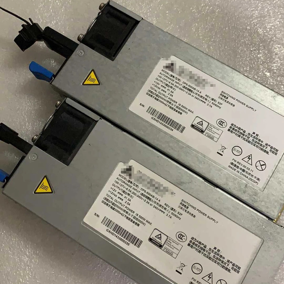 델타 서버 전원공급장치DPS-500AB-14 A 500W