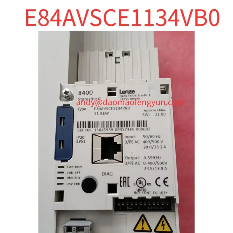 리퍼 주파수 변환기 E84SCE1134VB0 OK