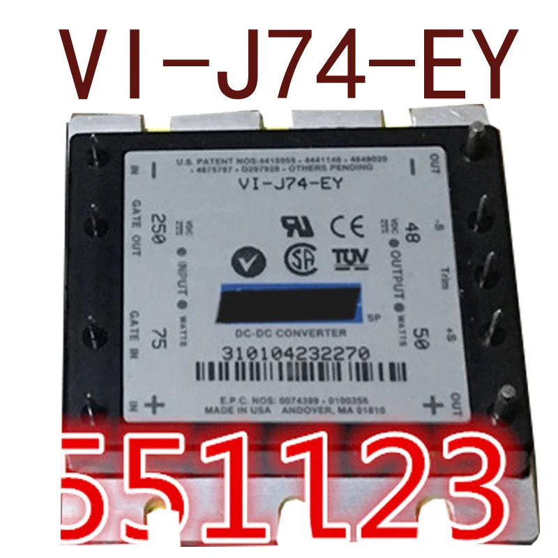 오리지널 VI-J74-CY VI-J74-EY DCinput250V-output48V50W1A 현장