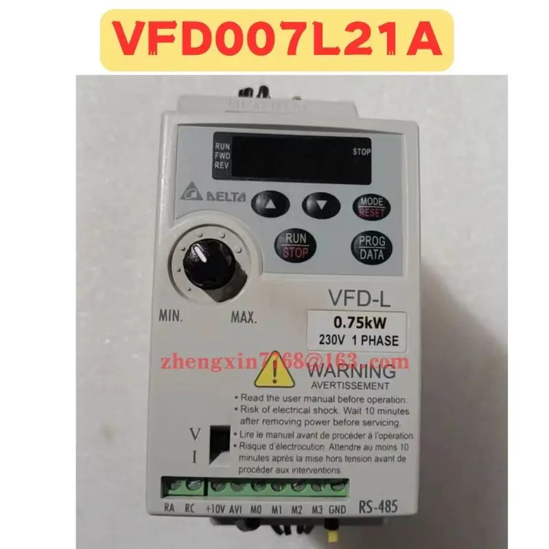 리퍼 주파수 변환기 정상 기능 완료 VFD007L21A