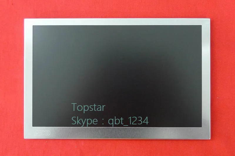 오리지널 A  등급 LCD 패널 AUO 7.0 인치 TFT 스크린 G070VW01 V1 모듈