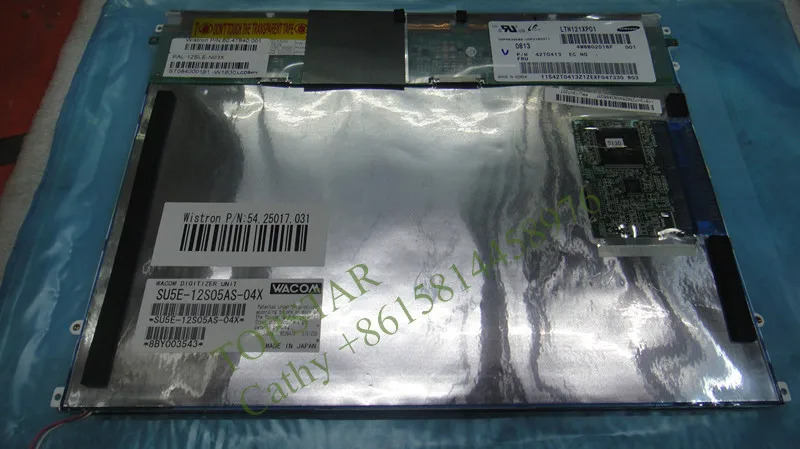 12.1 인치 LTN121XP01 001 LTN121XP01-001 LCD 디스플레이 TFT 패널 1024 RGB x 768 XGA 스크린 PVA LVDS 1ch 6 비트 195