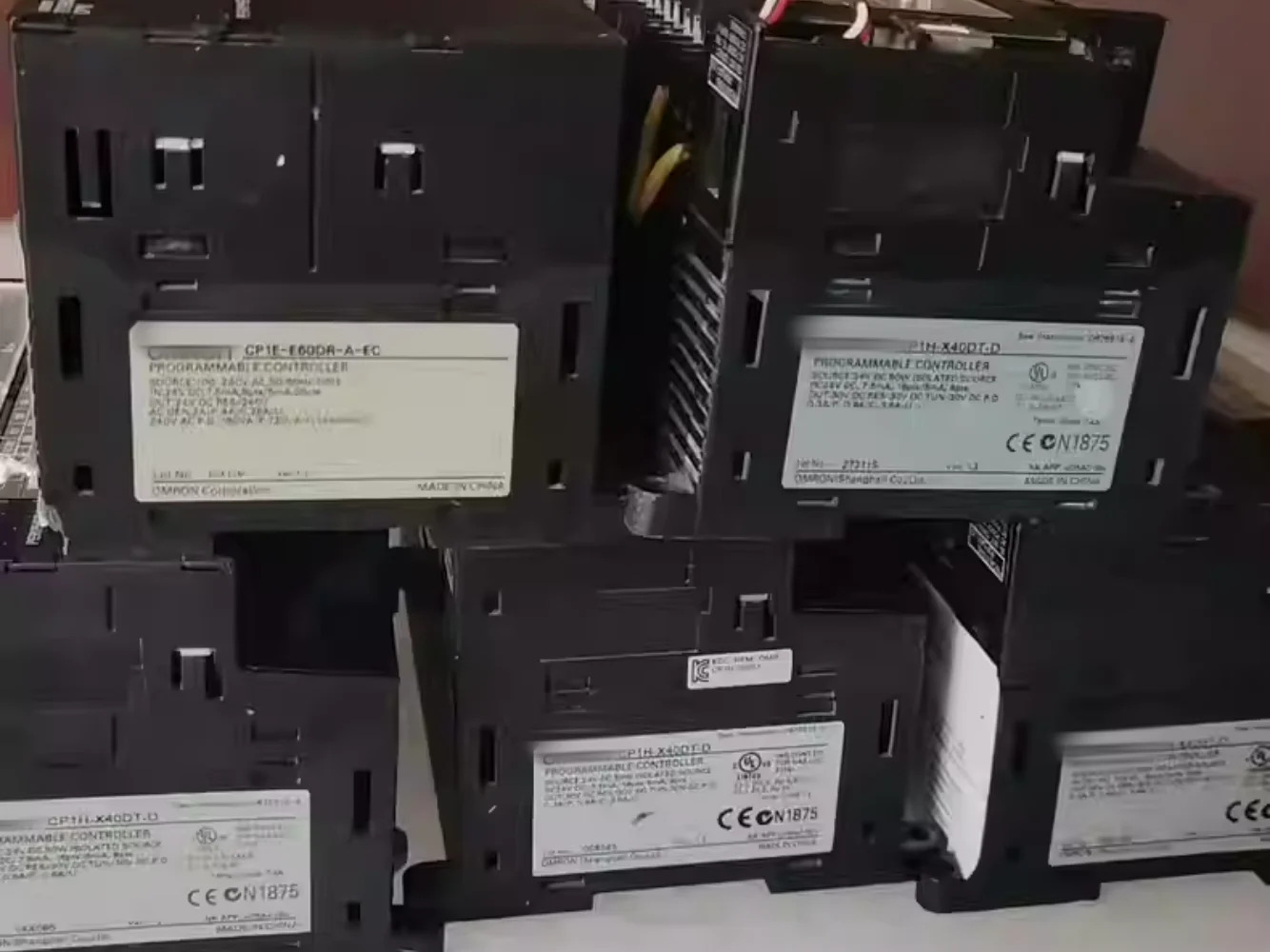 Omron PLC 유닛CP1H-X40DT CP1E-E60DR