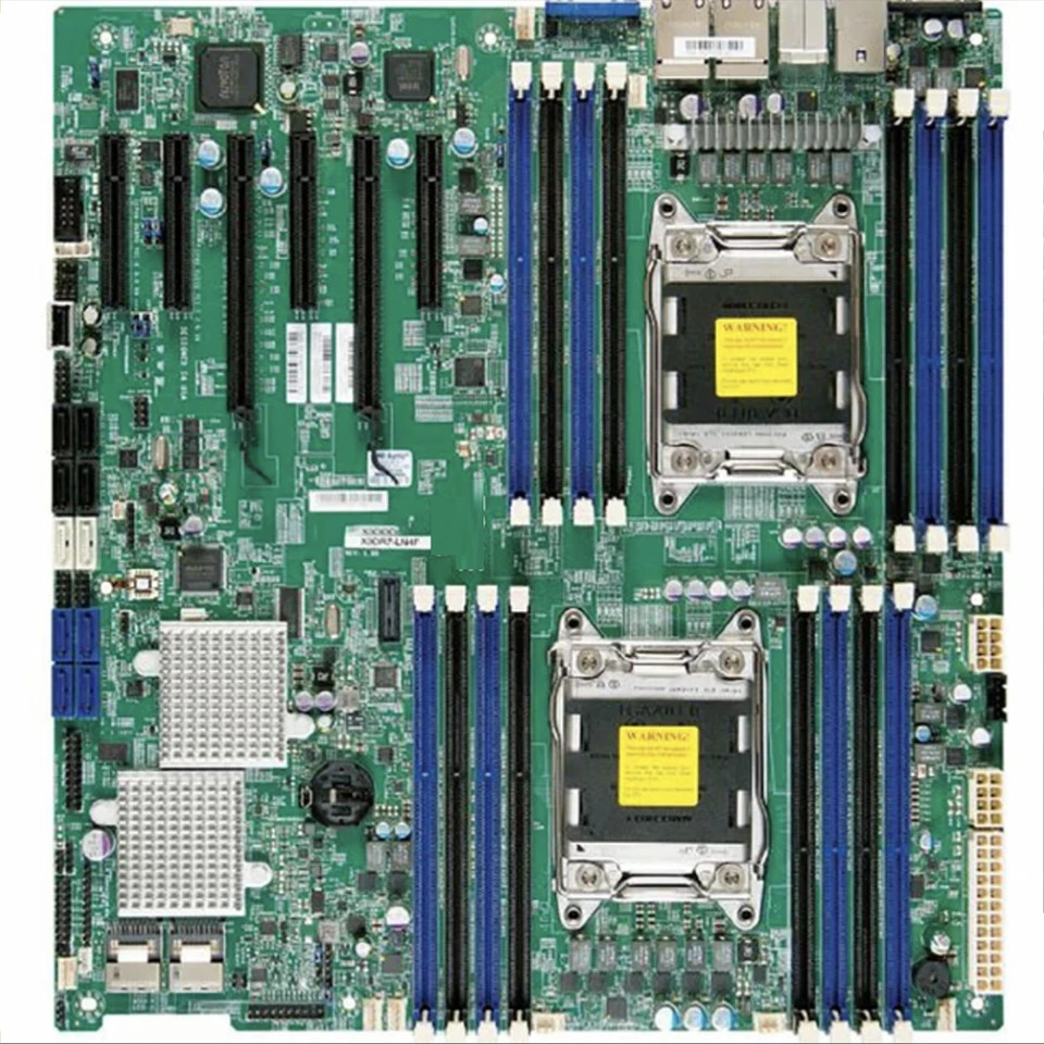슈퍼마이크로 서버 마더보드 패밀리 ECC LGA2011 DDR3 8x SATA2 2x SATA3 포트 E5-2600 X9DRE-LN4F