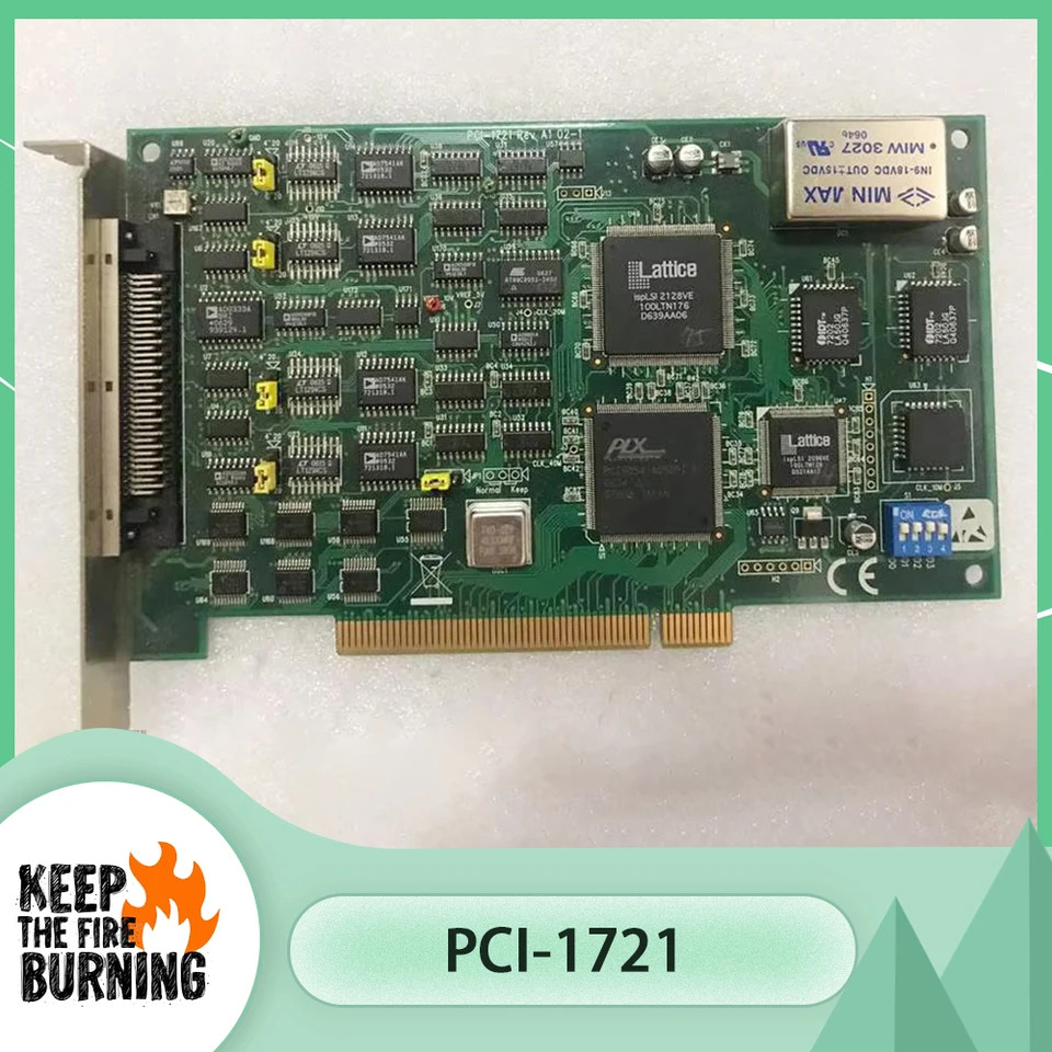 Advantech고속 아날로그 출력 데이터 캡처 카드 2 비트 4 채널 PCI-1721 Rev A1
