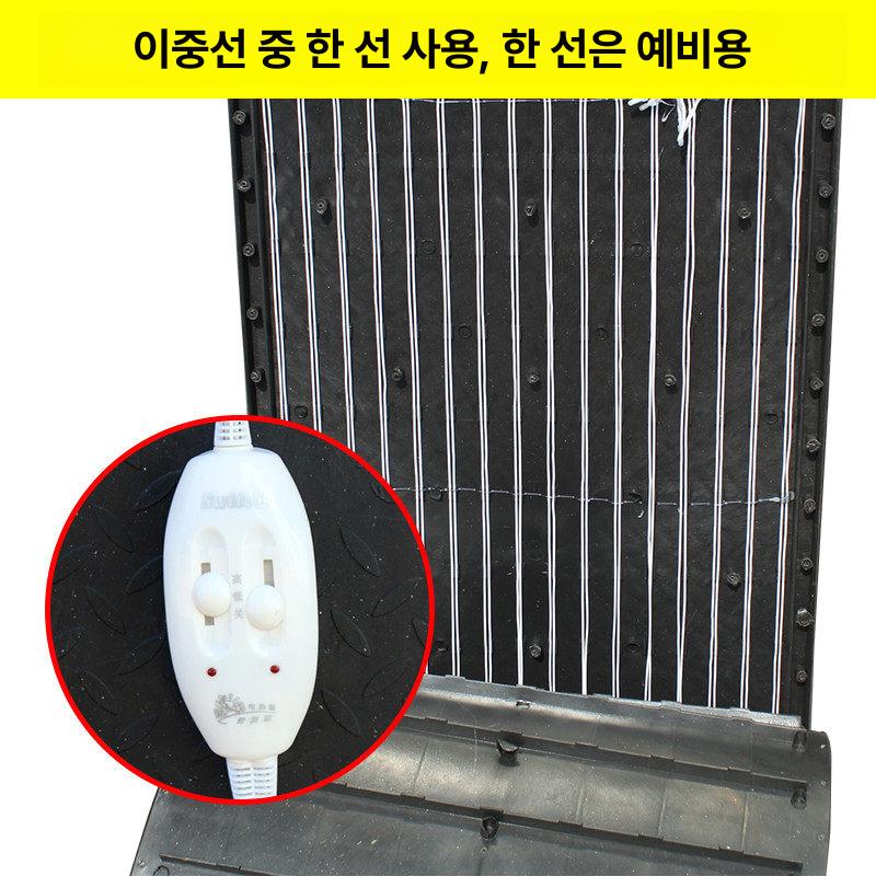 온열 침대용 온도조절 가정용 싱글 온돌 탄소 더블 카본매트 찜질매트 퀸 전기요 - 상세 이미지 5