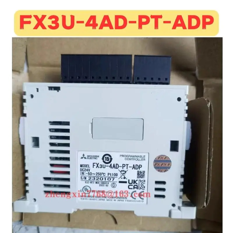 오리지널 FX3U-4AD-PT-ADP PLC 모듈 FX3U 4AD PT ADP 신
