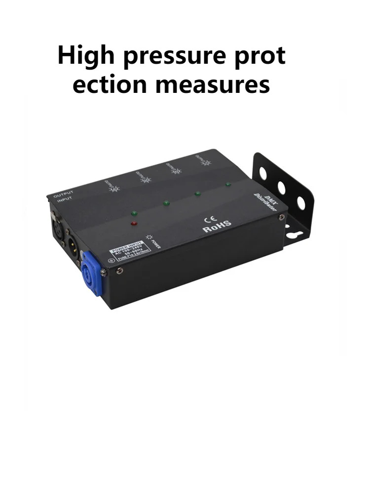 Dmx512 광전 절연 신호 분배기4개 하나광 증폭기