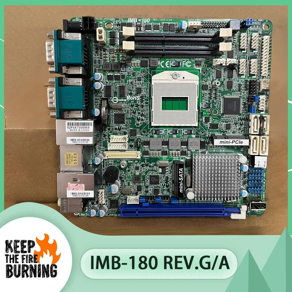 ASRock호환 IMB-180 RE V.G/A 1.04 Mini-ITX 산업마더보드