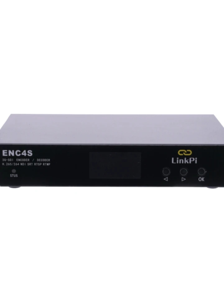 ENC4S 4 채널 SDI 인코더 4K 디코더 SRT NDI rtmp 라이브 스트리밍
