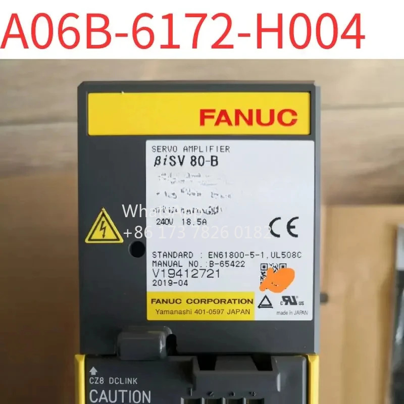 리퍼 오리지널 서보 드라이버 A06B-6172-H004