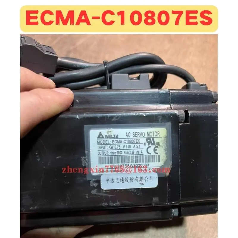 리퍼 서보모터 ECMA-C10807ES ECMA C10807ES 정상 기능 완료