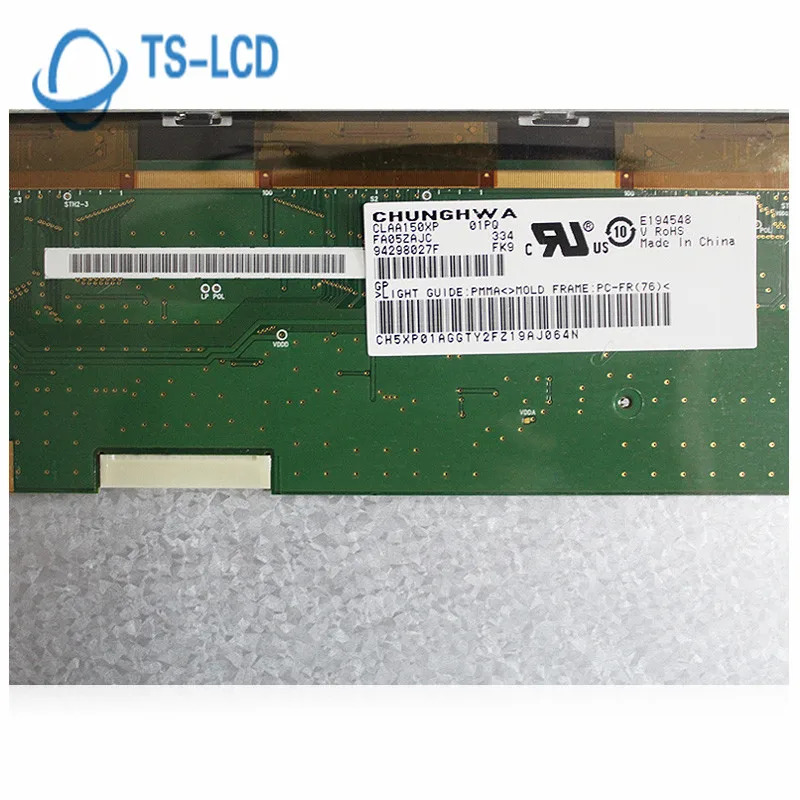 리퍼 A 등급 LCD 패널 스크린 CLAA150XP01 15.0 인치