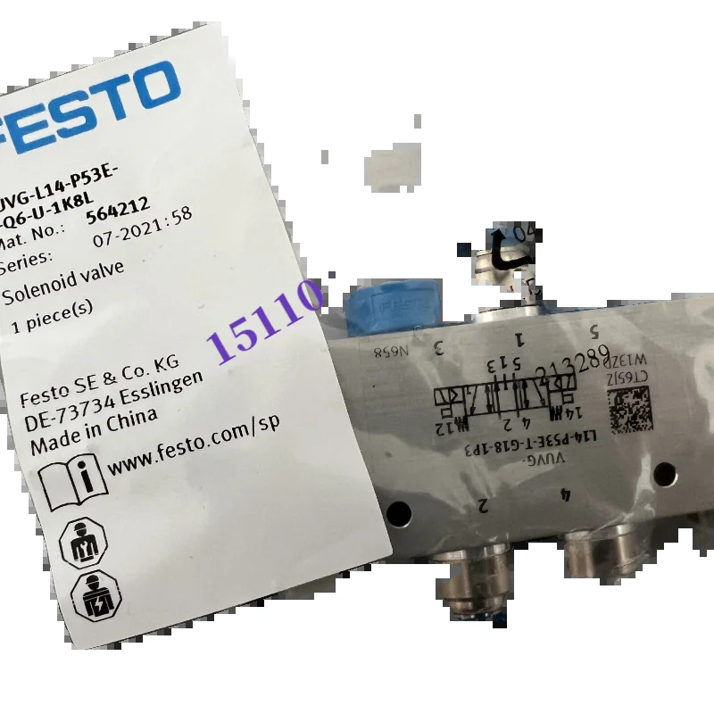 FFESTO Festo 솔레노이드 밸브 VUVG-L10-T32U-AT-M7-1P3 566472 포장