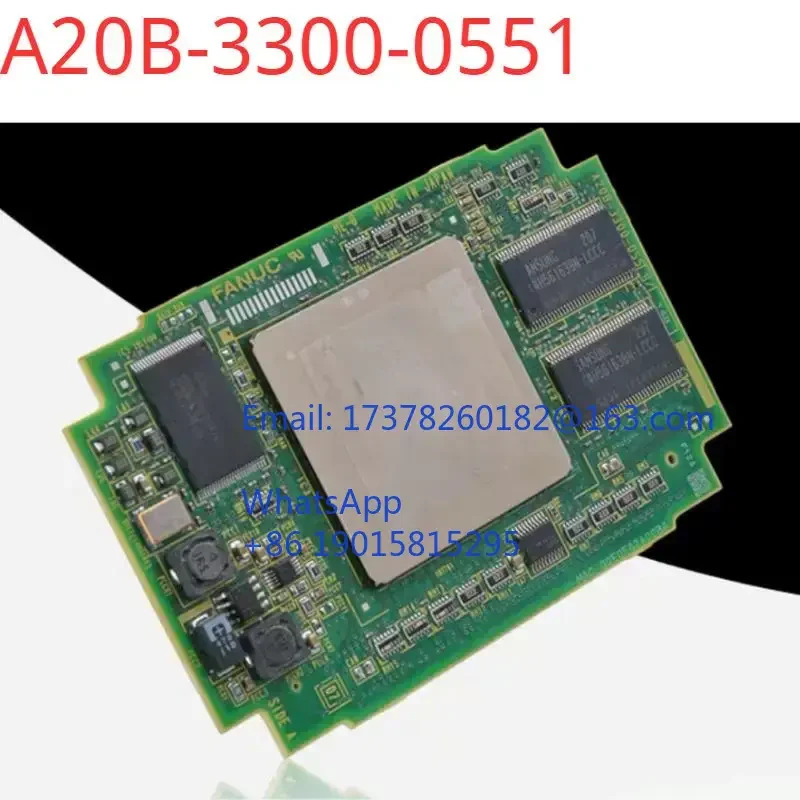 A20B-3300-0551 CNC 컨트롤러 시스템Fanuc 회로 기판 축 카드 리퍼 완료