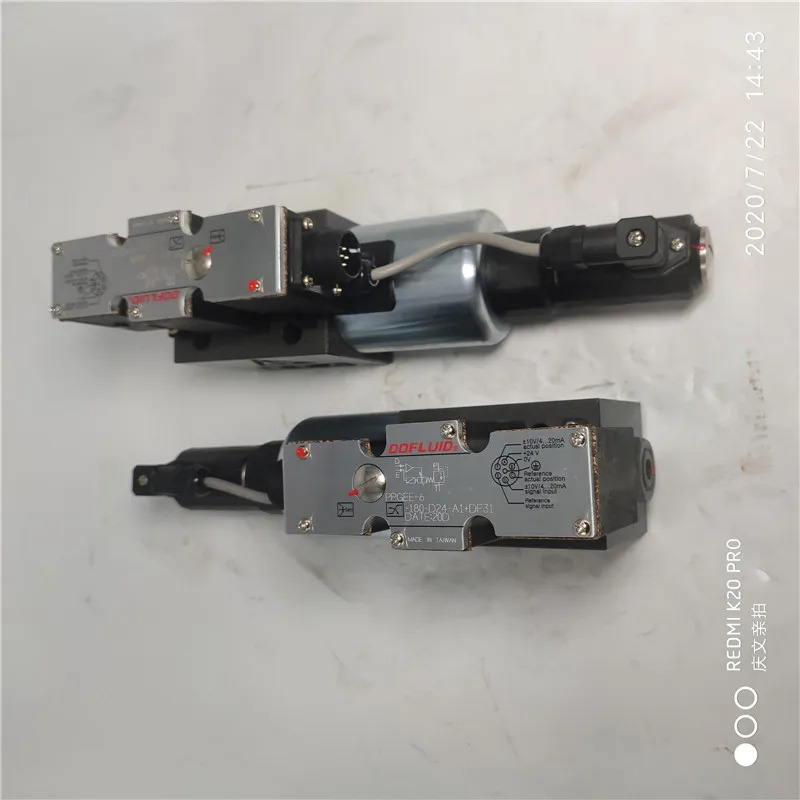 DOFLUID PPGEE 비례 밸브 PPGEE-6-180-D24-A1 DPGEE -10-3C40-75-D24-A1-16F DPGEE-10-3C2-75-D24-A1-NDF31 솔레