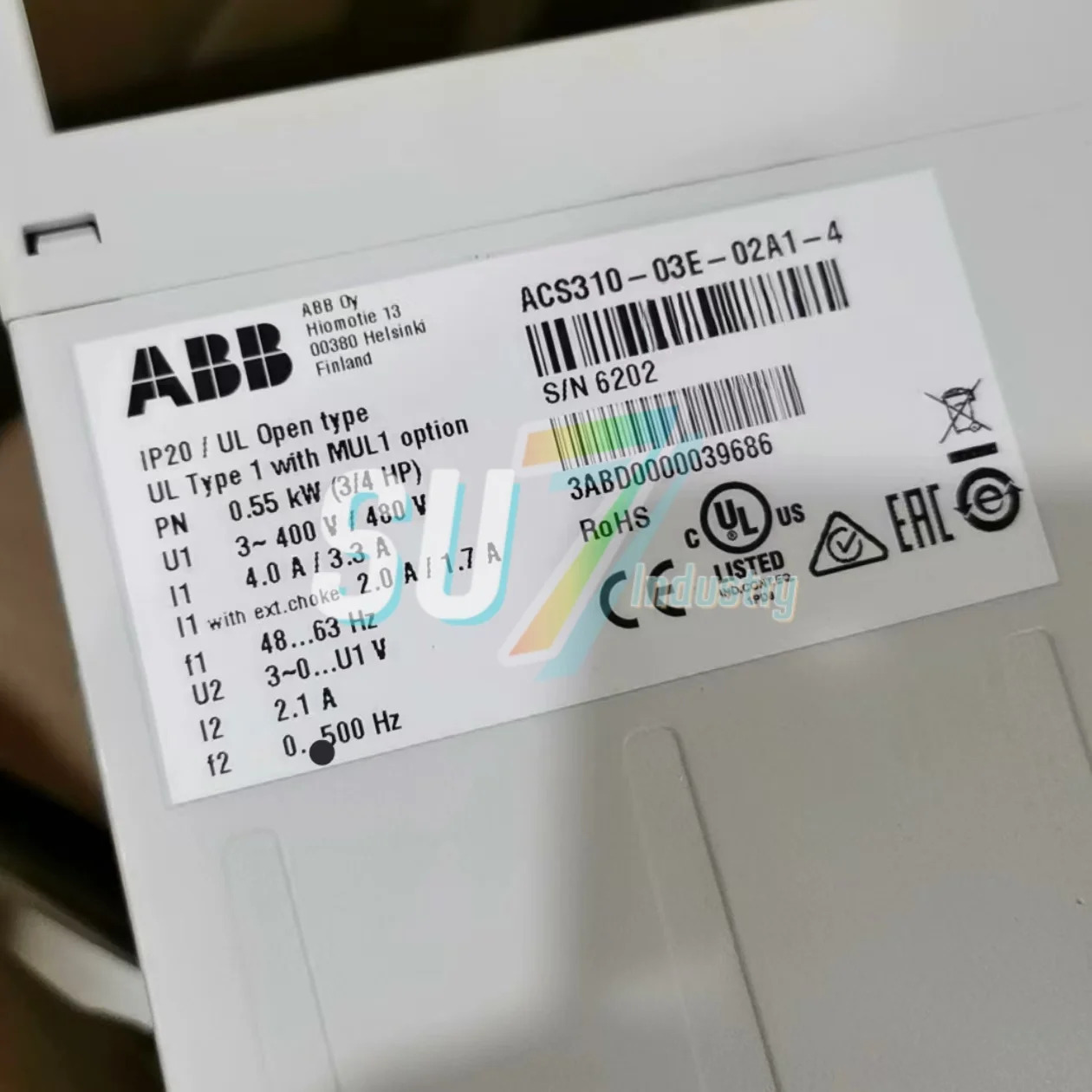 주파수 변환기 ACS310-03E-01A3-4 ACS310-03E-02A1-4 신규