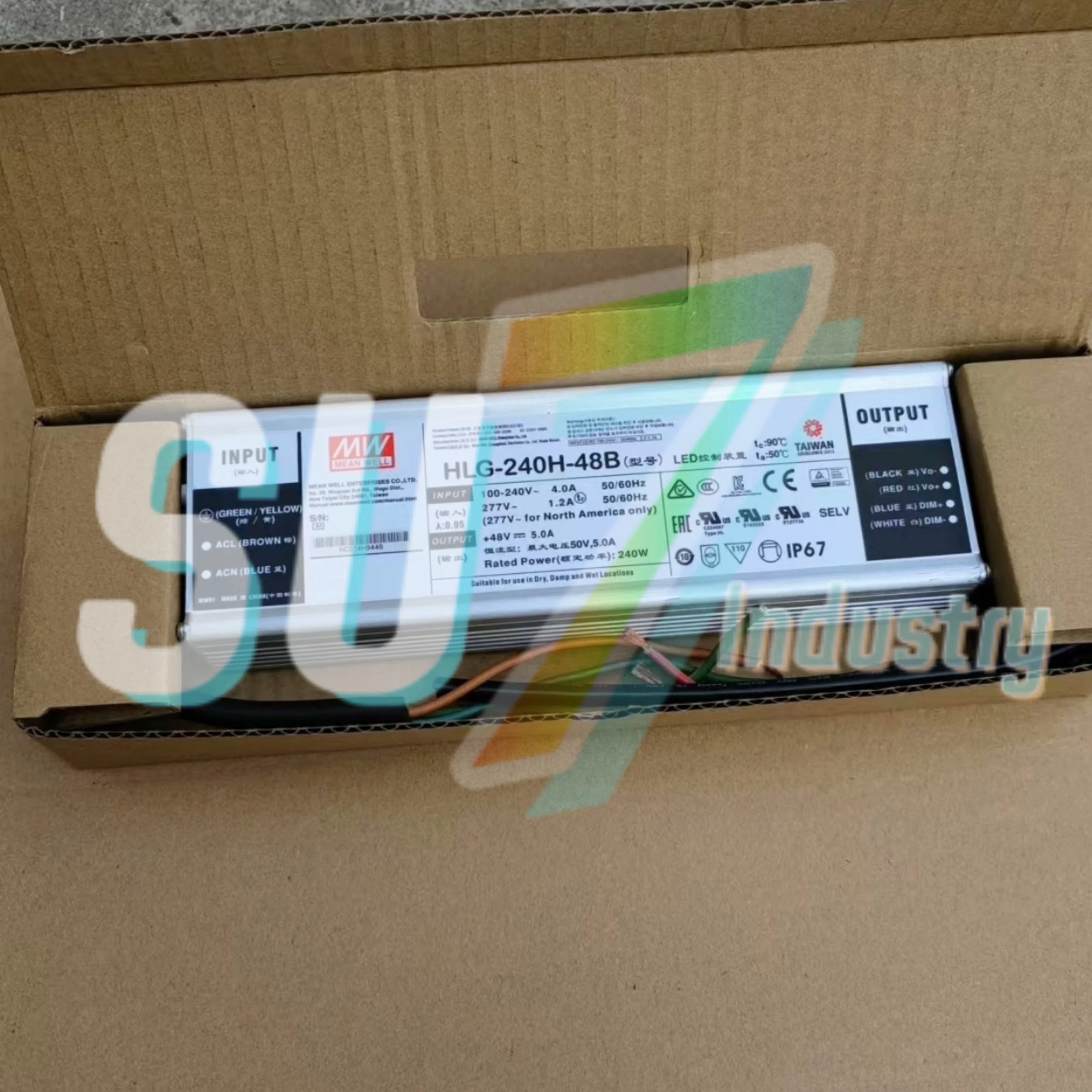 Mean Well HLG-240H-48A HLG-240H-48B 스위치 전원공급장치 내 새