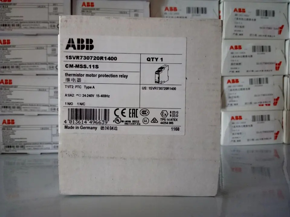 ABB PTC 서미스터 모터 보호 릴레이 CM-MSS.11S 신