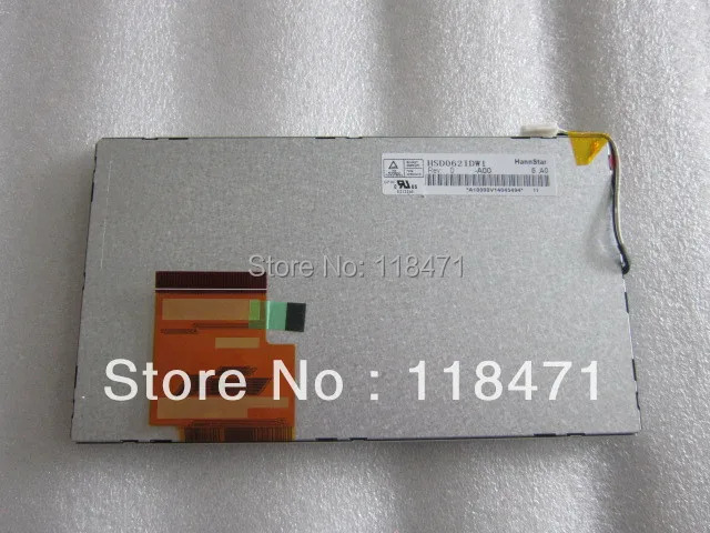 6.2 인치 LCD 패널 HSD062IDW1 800 RGB x 4800 WVGA 오리지널 A 등급 6 개월