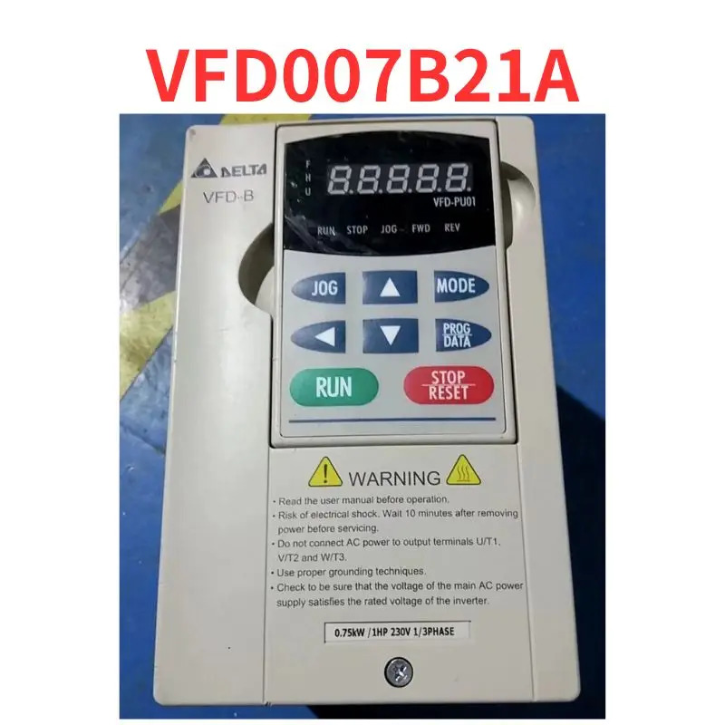리퍼 VFD007B21A 인버터 OK