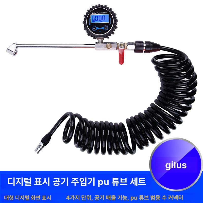 디지털 측정기 에어 듀얼 트럭용 게이지 공기 다이얼 전기 디스플레이 키트 압력계 - 상세 이미지 5