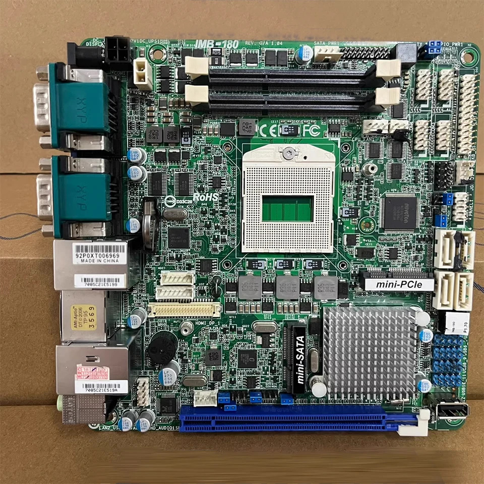 ASRock호환 IMB-180 RE V.G/A 1.04 Mini-ITX 산업마더보드