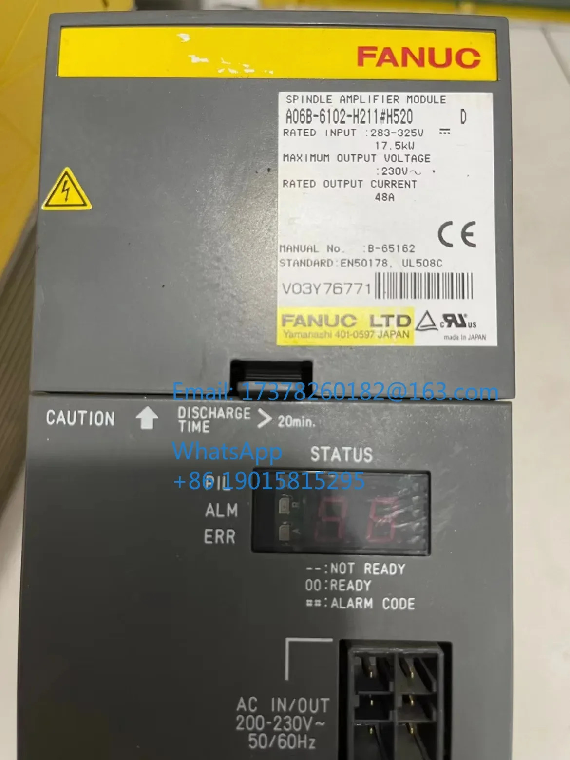 A06B-6102-H211 리퍼 완료상태서보 드라이브