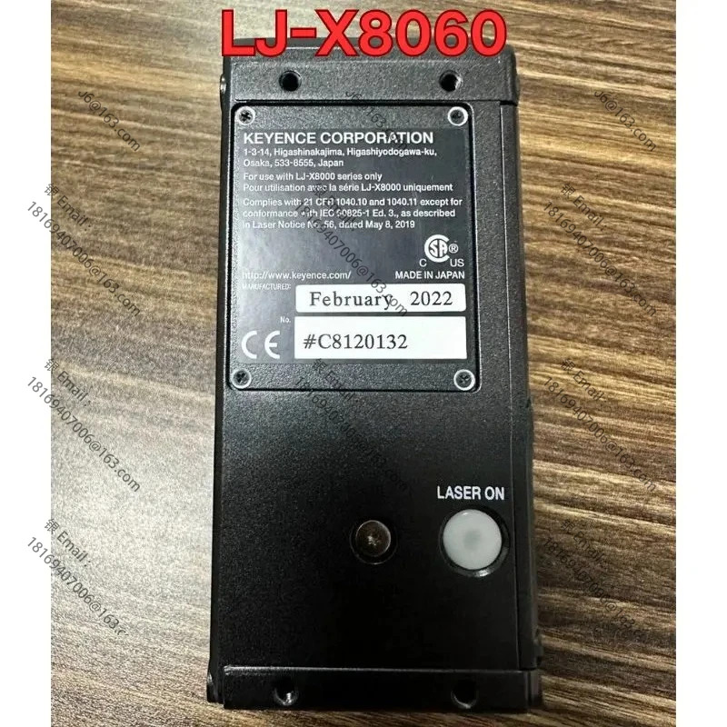리퍼 LJ-X8060 프로파일 스캐너 기능 리퍼는 정상