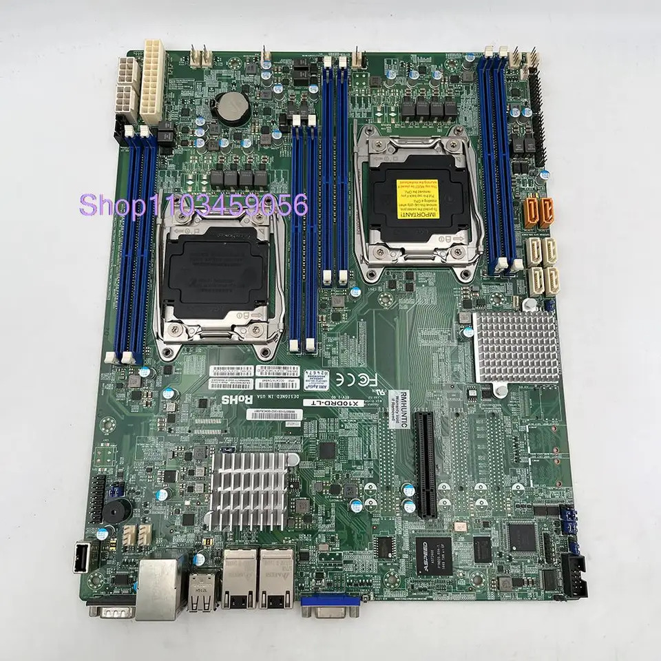 양방향 X99 LGA 2011 C612 E5-2600 V4/V3 DDR4 E- PCI-E 3.0 슈퍼마이크로 마더보드 X10DRD-LT