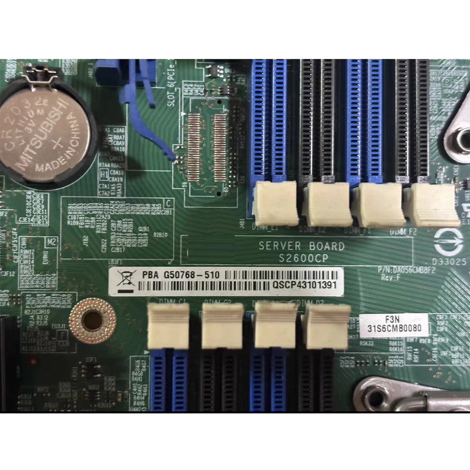 S2600CP X79 LGA 2011 E5-2680 서버 마더보드