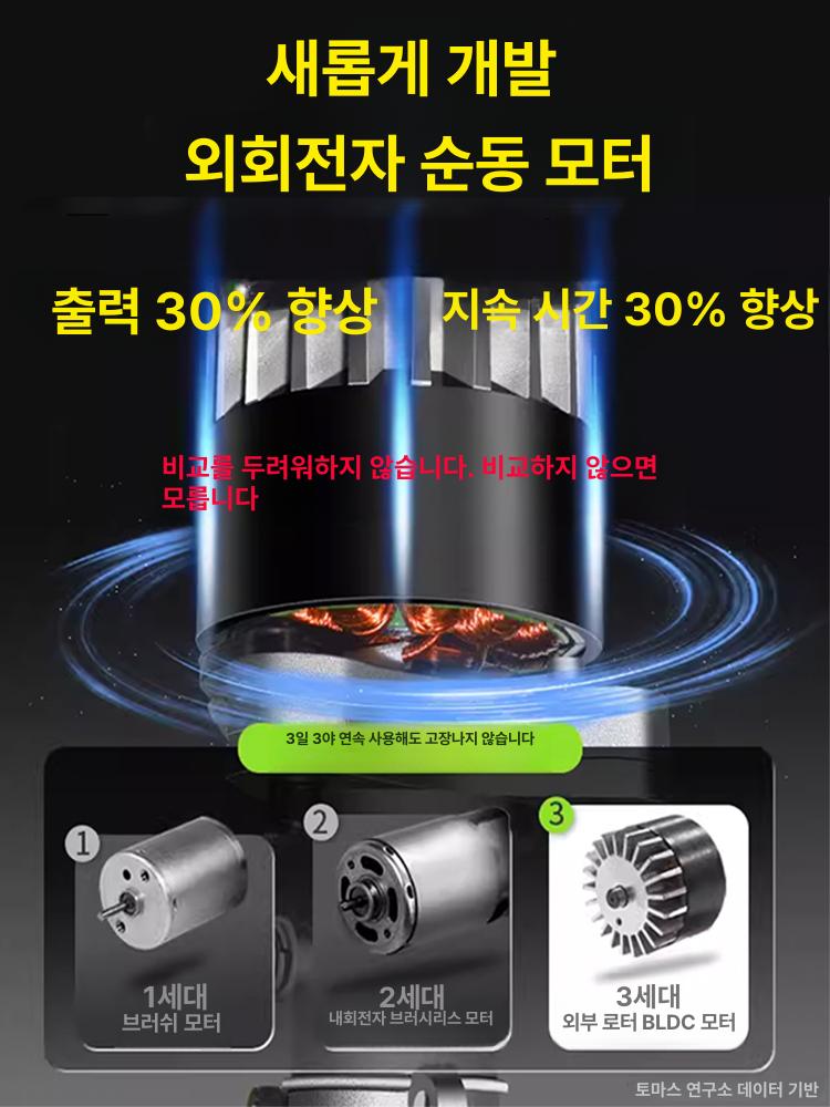 무선 예초기 잔디깎이 전기 잡초 가정용 핸들 잔디깎기 본체 정원 예취기 벌초용 기계 - 상세 이미지 4