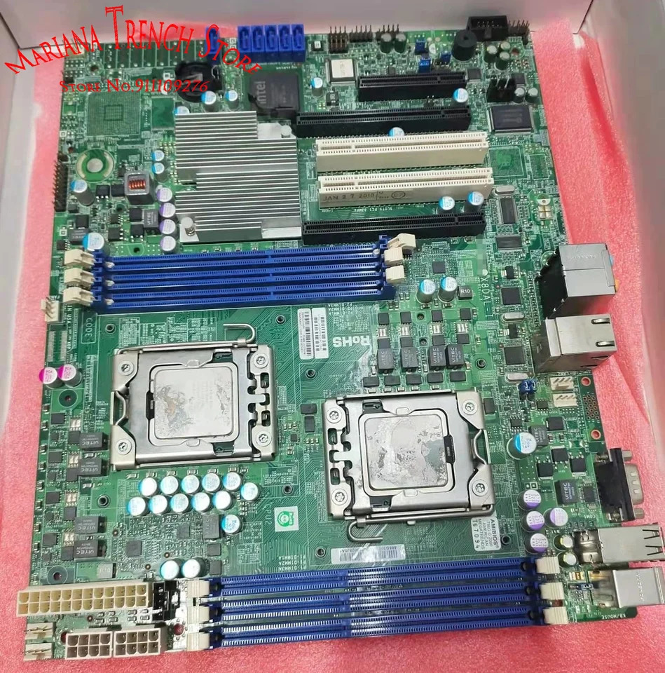 슈퍼마이크로 마더보드X8DAL-i 제온 프로세서 5600/5500 시리즈 DDR3 SATA2 PCI-E 2.0