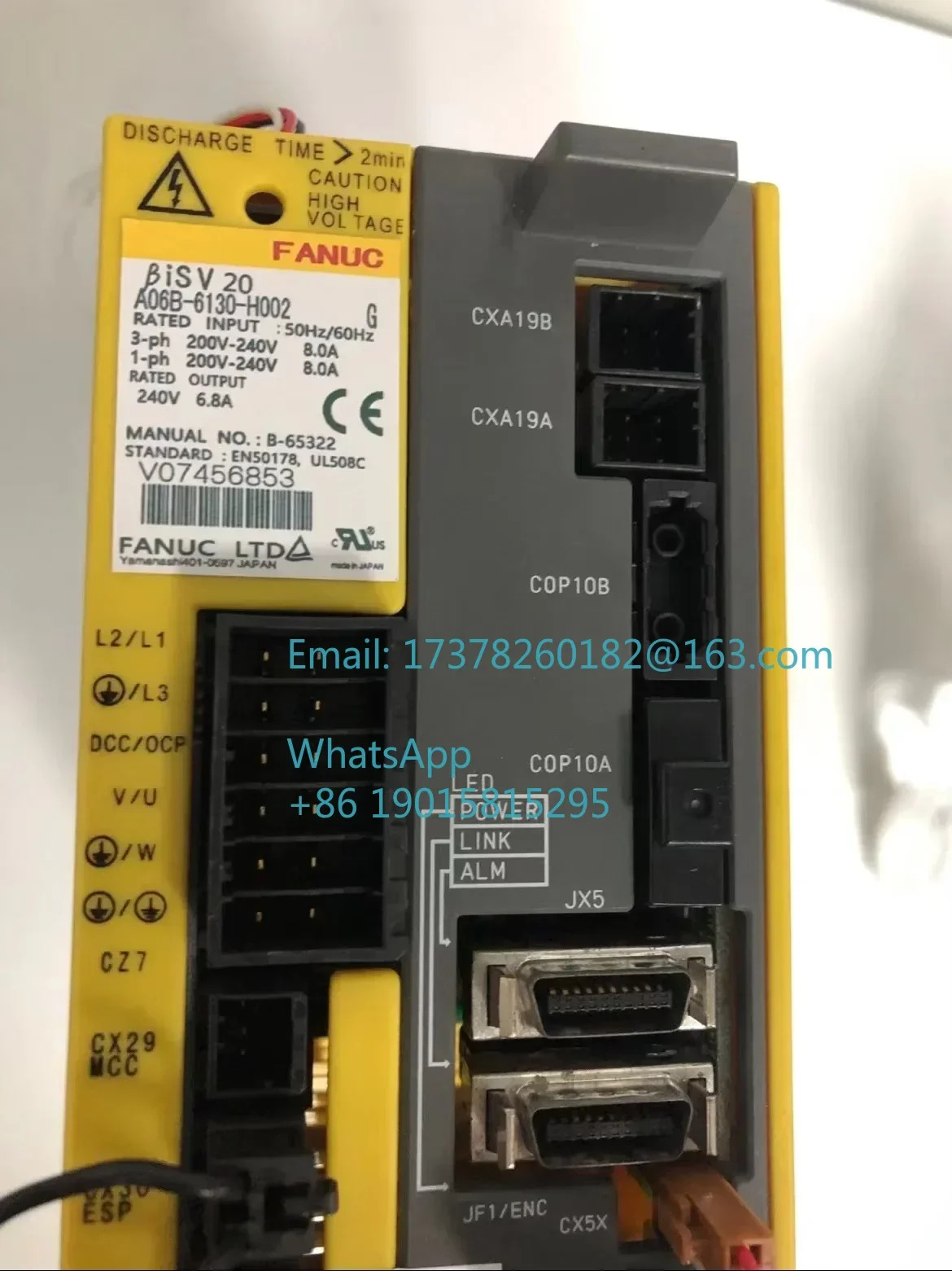 A06B-6130-H002 리퍼 완료상태서보 드라이브