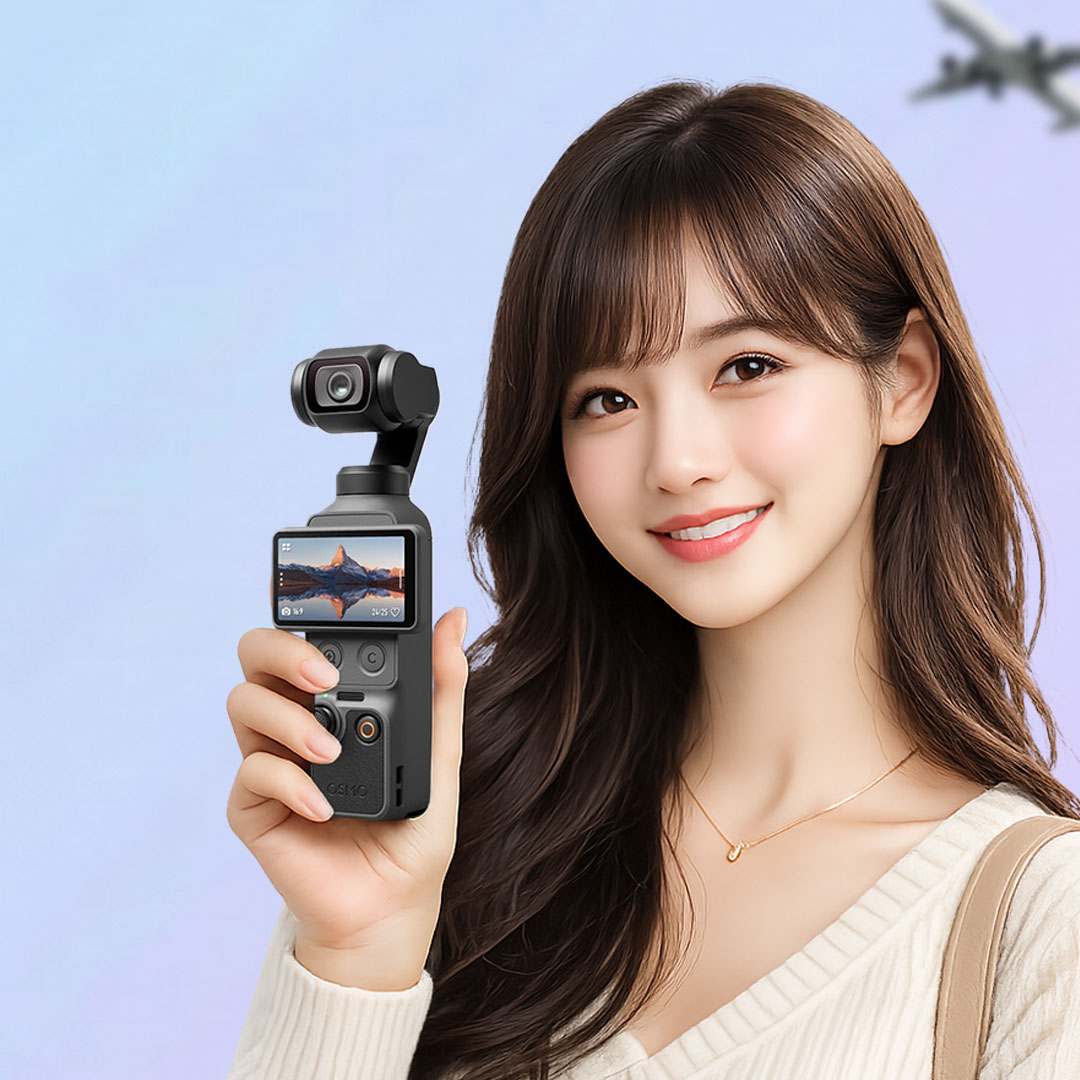 DJI 오즈모 포켓4 대여 인천공항 크리에이터 콤보 브이로그 카메라 렌탈 1일 - 상품 이미지