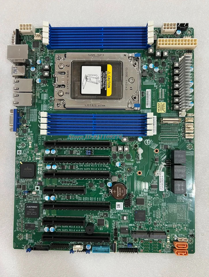 H12SSL-i 마더보드 EPYC 7003/7002 시리즈 프로세서 기가비트 이더넷 LAN 포트
