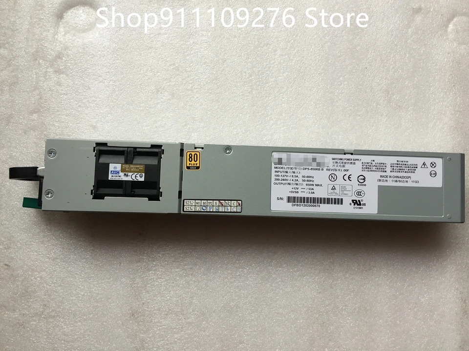 델타 DPS-650RB B 맥스PSU 서버 전원공급장치 650W