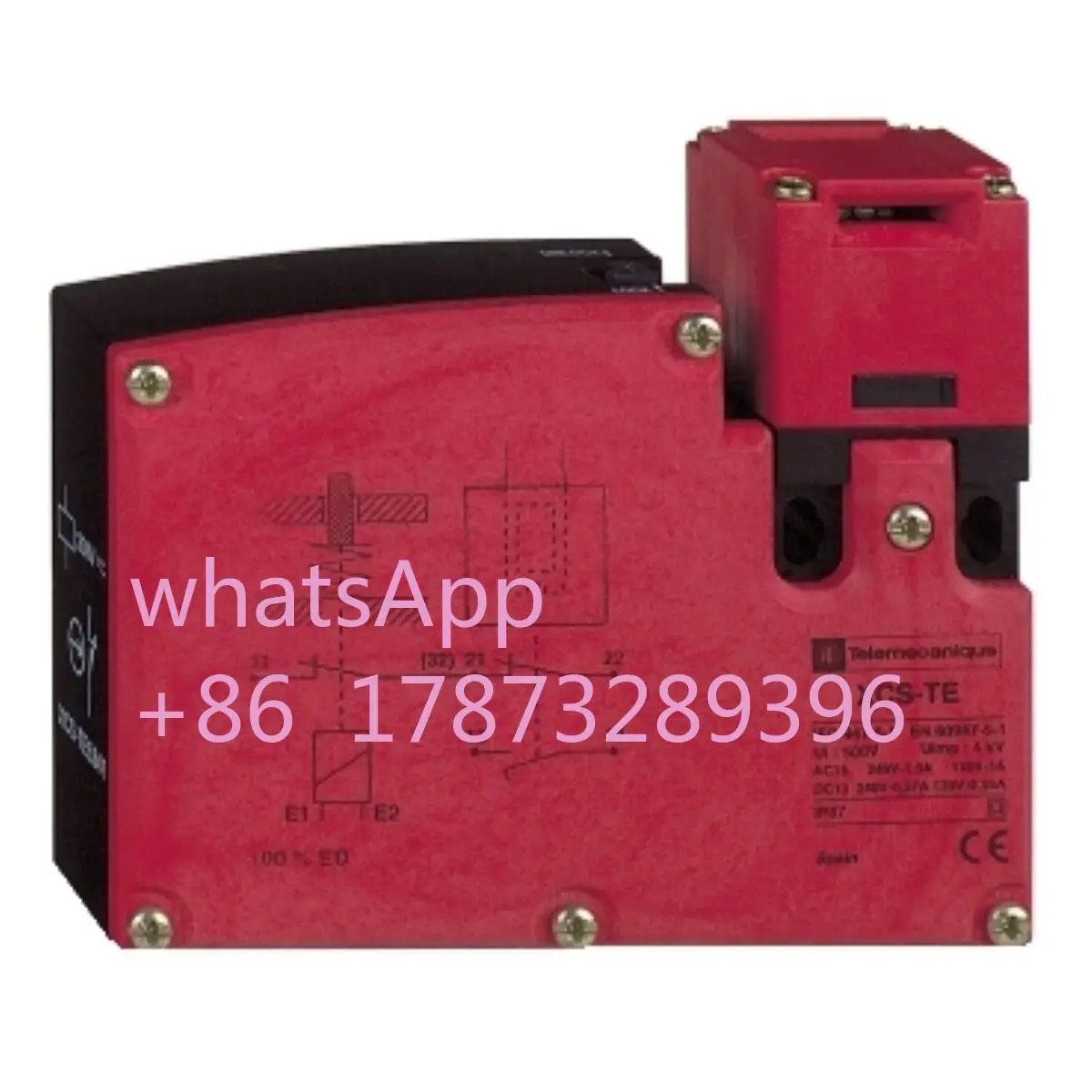 XCSTE7312 안전 스위치 Telemecanique XCS 플라스틱 XCSTE 2 NC 느린 브레이크 1입력 탭 M16 24V