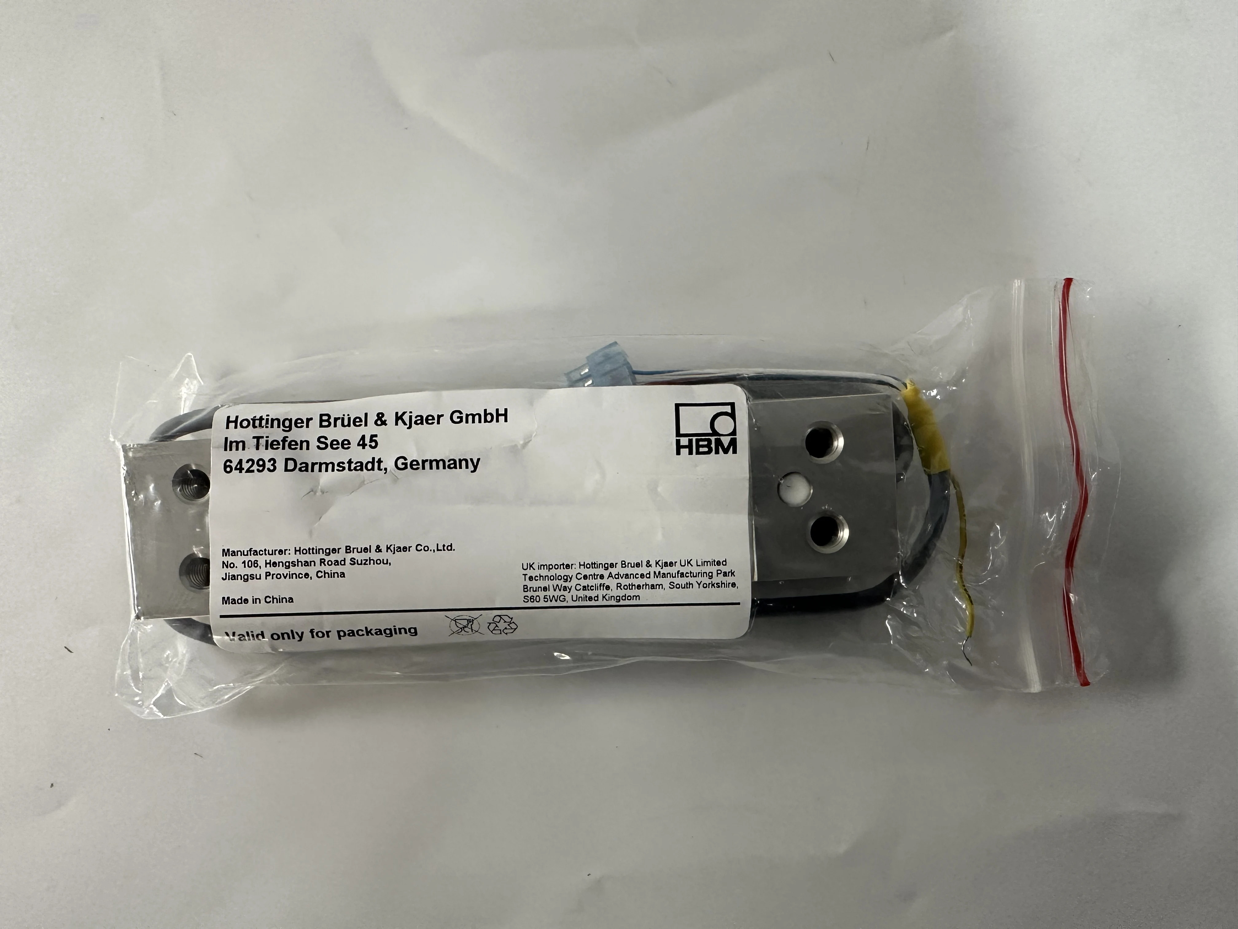 HBM 단일 포인트 로드셀 PW6CCR 40KG